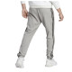 Adidas Ανδρικό παντελόνι φόρμας Essentials French Terry Tapered Elastic Cuff 3-Stripes Pants